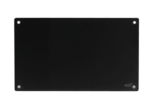 Picture of Mill | Heater | GL600WIFI3B WiFi Gen3 | Panel Heater | 600 W | Number of power levels | Suitable for rooms up to 8-11 m² | Black | IPX4