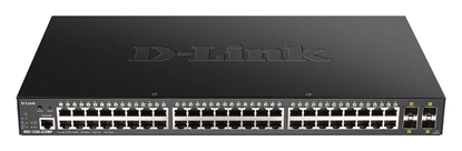 Picture of D-Link Switch 440mm D-Link DGS-1250-52XMP       4*SFP+/48*GE PoE+ retail