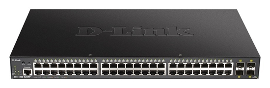 Picture of D-Link Switch 440mm D-Link DGS-1250-52XMP       4*SFP+/48*GE PoE+ retail