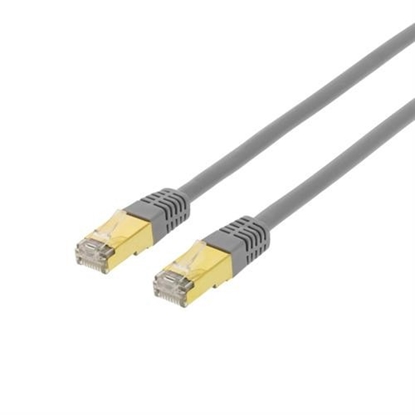 Picture of Patch cord | Patch Kabelis | Patch cable | 0.5m | CAT7 | S/FTP | 600MHz | LSZH | DELTA-certified