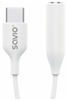 Picture of Savio USB-C Male - 3.5 mm Female White
