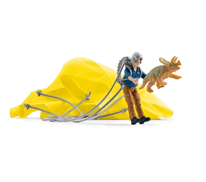 Picture of Schleich Dinosaurs      41471 Dinosaurs Parachute Rescue