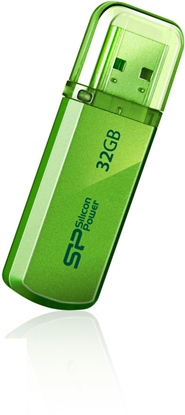 Attēls no Silicon Power flash drive 32GB Helios 101, green