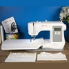 Picture of Singer 7640 sewing machine, electric current, white