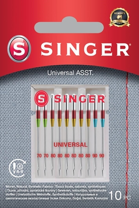 Picture of Singer Universal Needles ASST 10PK for Woven Fabrics