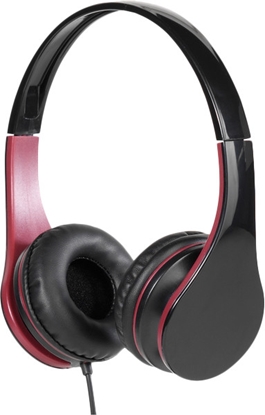 Picture of Vivanco headphones Mooove, red (25170)