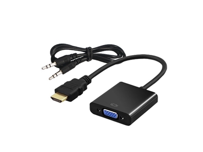 Picture of Adapter HDMI (M) - VGA (F) z audio, CL-23/B