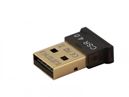 Attēls no Adapter komputerowy USB Nano Bluetooth 4.0, 3Mb/s, zasięg 50m, BT-040
