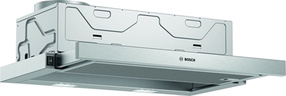 Picture of Bosch Serie 2 DFM064W54 cooker hood Semi built-in (pull out) Metallic, Silver 388 m³/h B