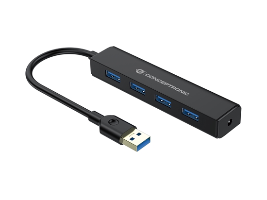 Picture of Conceptronic C4PUSB3  4-Port USB 3.0-Hub with Power Jack