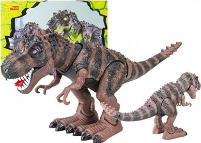 Изображение Figurka Lean Sport Dinozaur na baterie - Tyranozaur Rex brązowy (361)