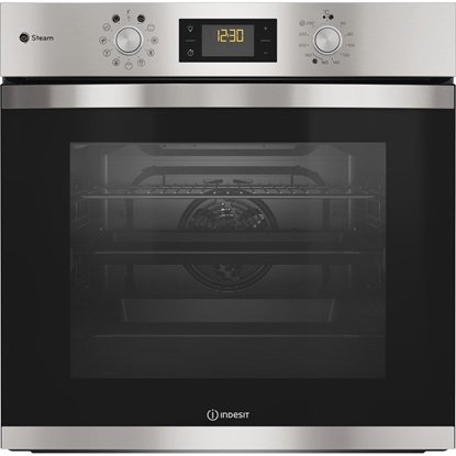 Picture of Indesit IFWS 3841 JH IX 71 L A+ Stainless steel