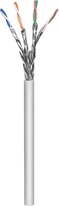 Attēls no Intellinet Network Bulk Cat6a Cable, 23 AWG, Solid Wire, Grey, 305m, S/FTP, LSZH, CPR-Dca Rated, Drum