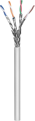 Изображение Intellinet Network Bulk Cat6a Cable, 23 AWG, Solid Wire, Grey, 305m, S/FTP, LSZH, CPR-Dca Rated, Drum