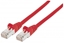 Attēls no Intellinet Network Patch Cable, Cat5e, 5m, Red, CCA, SF/UTP, PVC, RJ45, Gold Plated Contacts, Snagless, Booted, Lifetime Warranty, Polybag