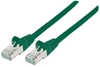 Изображение Intellinet Network Patch Cable, Cat6A, 1m, Green, Copper, S/FTP, LSOH / LSZH, PVC, RJ45, Gold Plated Contacts, Snagless, Booted, Lifetime Warranty, Polybag