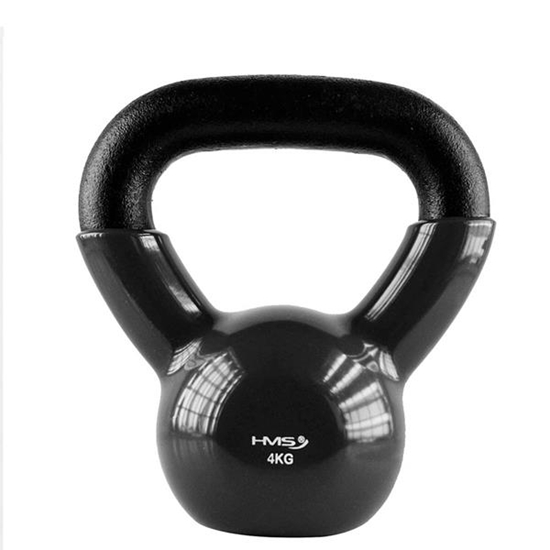 Picture of KNV 4 KG CAST IRON KETTLEBELL HMS (black)