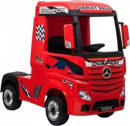 Picture of Lean Sport Auto na Akumulator Mercedes Actros Czerwony Lakierowany MP4