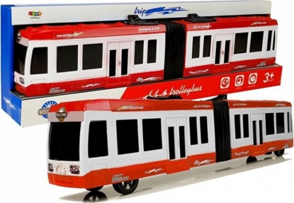 Picture of Lean Sport Autobus Przegubowy z Napdem Frykcyjnym Czerwony