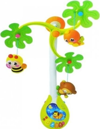 Picture of Lean Sport Karuzela Pozytywka Zabawki Grzechotki Dla Maluszka