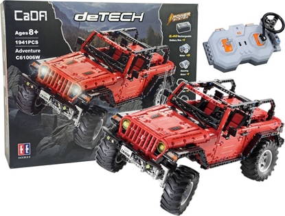 Picture of Lean Sport Klocki Konstrukcyjne Auto Terenowe Zdalnie Sterowane Czerwone 1941 Elementów