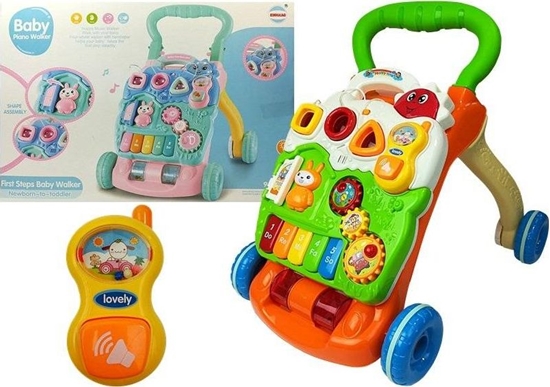 Изображение Lean Sport Pchacz Edukacyjny dla Niemowlcia z Pianinkiem