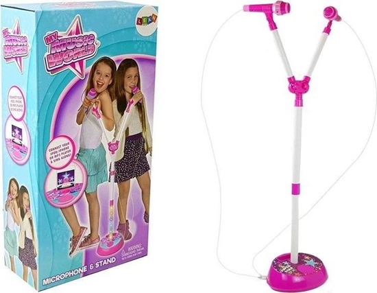 Picture of Lean Sport Podwójny Mikrofon Muzyka wiata Diody MP3 Statyw