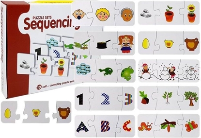 Изображение Lean Sport Puzzle Edukacyjne Ukadanka Nauka 10 Pocze