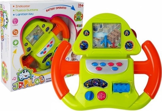 Picture of Lean Sport Symulator Lotów interaktywny Kierownica Efekty Dwikowe wietlne (7573)