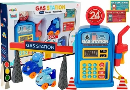 Picture of Lean Sport Stacja Benzynowa z Autkami, wiatami, Dwikiem  (16733-uniw)