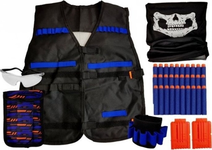 Attēls no Lean Sport Strój Zestaw Komandosa Przebranie Kostium dla Dziecka Naboje Okulary Chusta Kamizelka