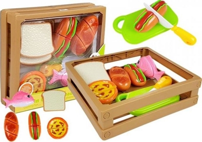 Изображение Lean Sport Zestaw Do Krojenia Hot Dog Ryba na Rzepy w Skrzyni