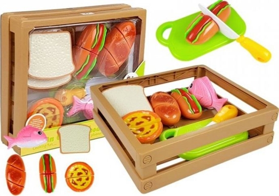 Изображение Lean Sport Zestaw Do Krojenia Hot Dog Ryba na Rzepy w Skrzyni