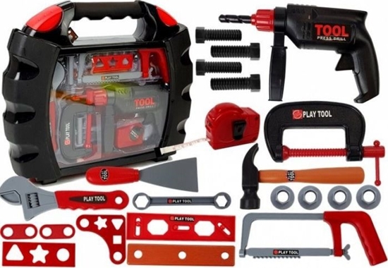 Изображение Lean Sport Zestaw Narzdzi dla Majsterkowicza w Walizce Czarny