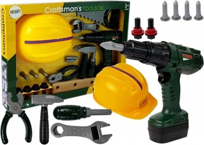 Picture of Lean Sport Zestaw Narzdzi Wiertarka Na Baterie Motek Kask