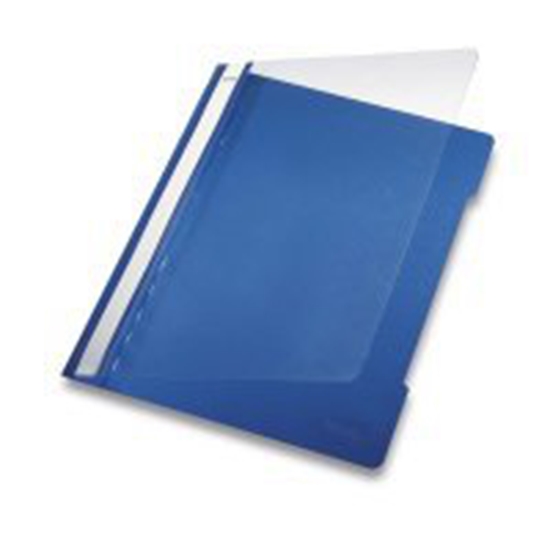 Picture of Leitz Standard Plastic File A4 Blue (25) report cover PVC