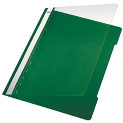 Attēls no Leitz Standard Plastic File A4 PVC Green (25) report cover