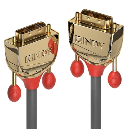 Picture of Lindy 20m DVI-D Single Link Cable, Gold Line
