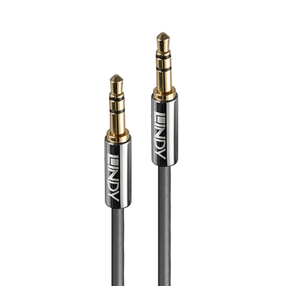 Attēls no Lindy 2M 3.5MM AUDIO CABLE, CROMO LINE