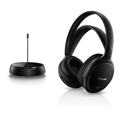 Изображение Philips SHC5200/10 headphones/headset Wired & Wireless Head-band Music Black