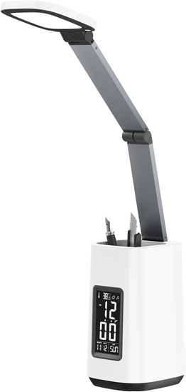 Изображение Activejet AJE-TECHNIC LED desk lamp with display white