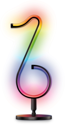 Picture of Activejet MELODY RGB LED music decoration lamp with remote control and app, Bluetooth