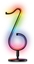 Picture of Activejet MELODY RGB LED music decoration lamp with remote control and app, Bluetooth