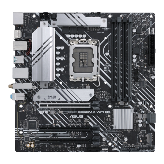 Picture of ASUS PRIME B660M-A WIFI D4 Intel B660 LGA 1700 micro ATX