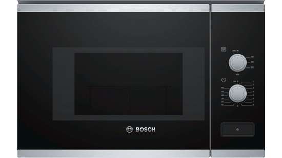 Picture of Bosch BFL520MS0 microwave Built-in Combination microwave 20 L 800 W Black, Stainless steel