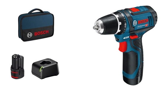 Picture of Bosch GSR 12V-15 Promo Pack Cordless Drill Driver