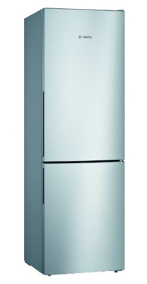 Pilt Bosch Serie 4 KGV36VIEAS fridge-freezer Freestanding 308 L E Stainless steel