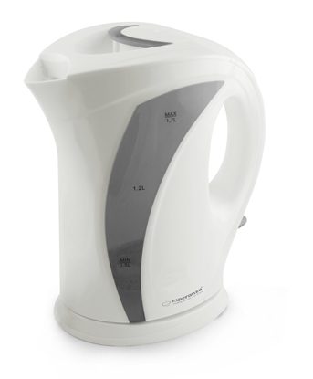 Изображение Esperanza EKK018E Electric kettle 1.7 L, White / Gray