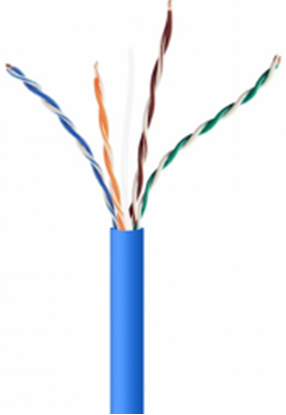 Attēls no Kabelis Gembird CAT5e UTP LAN 305m Blue