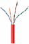 Attēls no Gembird Kabel sieciowy UTP Gembird UPC-5004E-SOL-R kat. 5e drut 305m (czerwony)